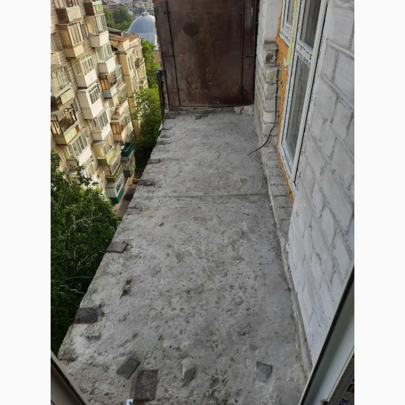 Фото 10. Демонтаж балконных ограждений (парапетов). Киев