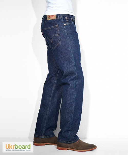 Фото 2. Джинсы Levis 505 Regular Fit Jeans - Rinse (США)