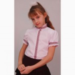 Блузка детская для девочки вишиванка, М-874