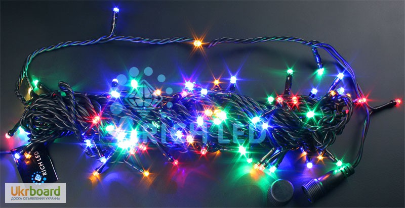 Фото 5. Елочные led гирлянды шарики, новогодние светодиодные гирлянды для украшения деревьев