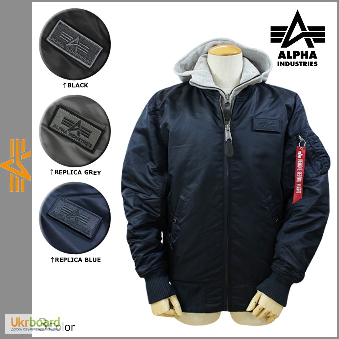 Куртка мужская MA-1 D-tec Alpha industries
