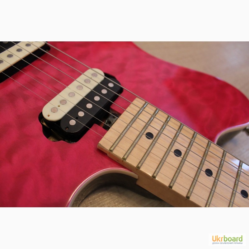 Фото 2. Электрогитара Sterling Music Man Axis 40d Trans Pink