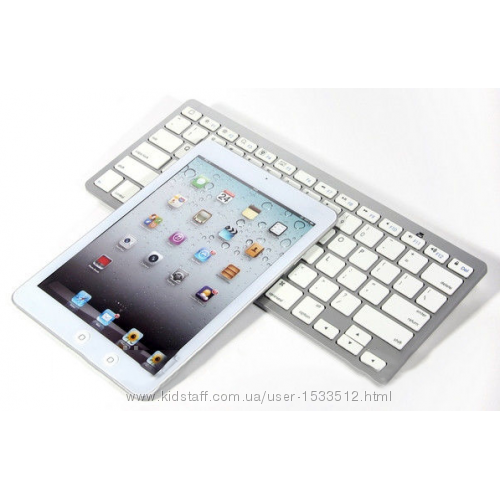 Фото 5. Bluetooth клавиатура для планшетов, смартфонов и пк AT-3950 Эргономичная, удобная красивая