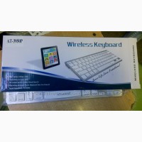 Bluetooth клавиатура для планшетов, смартфонов и пк AT-3950 Эргономичная, удобная красивая