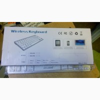 Bluetooth клавиатура для планшетов, смартфонов и пк AT-3950 Эргономичная, удобная красивая