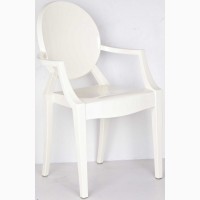 Стілець крісло Доріс Стул Кресло Дорис белый пластик