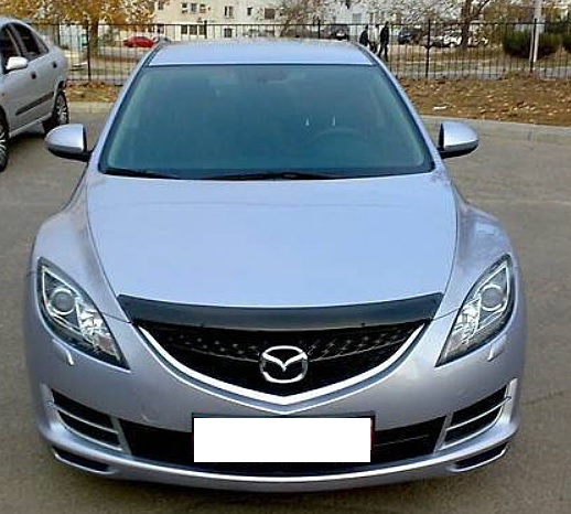Фото 3. Аирдефлектор капота (мухобойка) Mazda 6 / 2007 – 2010 гг.в