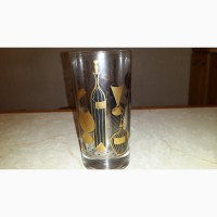 Продам 4 эксклюзивных стакана - Куба времен правления Батисты 1952-59г