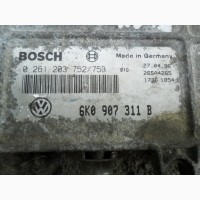 Блок управления VW, Seat, Bosch 0261203752/753, VW 6K0907311B