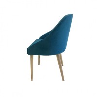 Мягкое кресло Pudra (Blue)