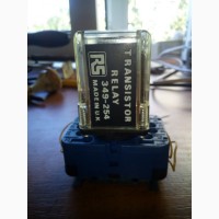 Реле с транзисторным ключом на 24в 2групы контактов
