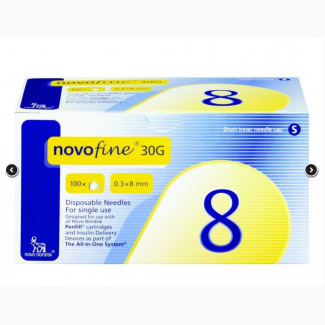 Иглы для инсулиновых шприц-ручек NovoFine 30G