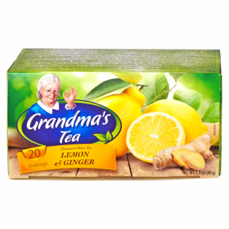 Чай фруктово-травяной Grandma#039;s Teа с Лимоном и Имбирем