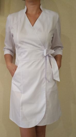 Фото 2. Медицинский халат-платье