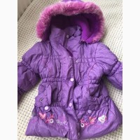 Куртка зимова для дівчинки 4 роки
