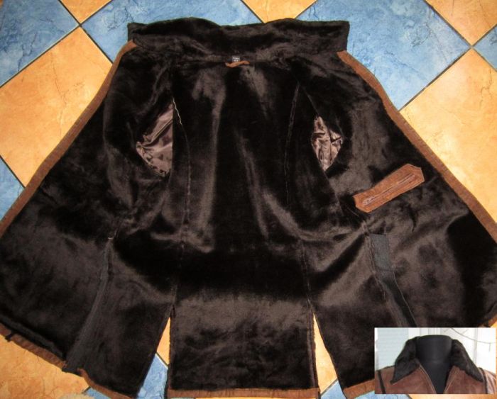 Фото 5. Классная тёплая женская кожаная куртка. Германия. Лот 870