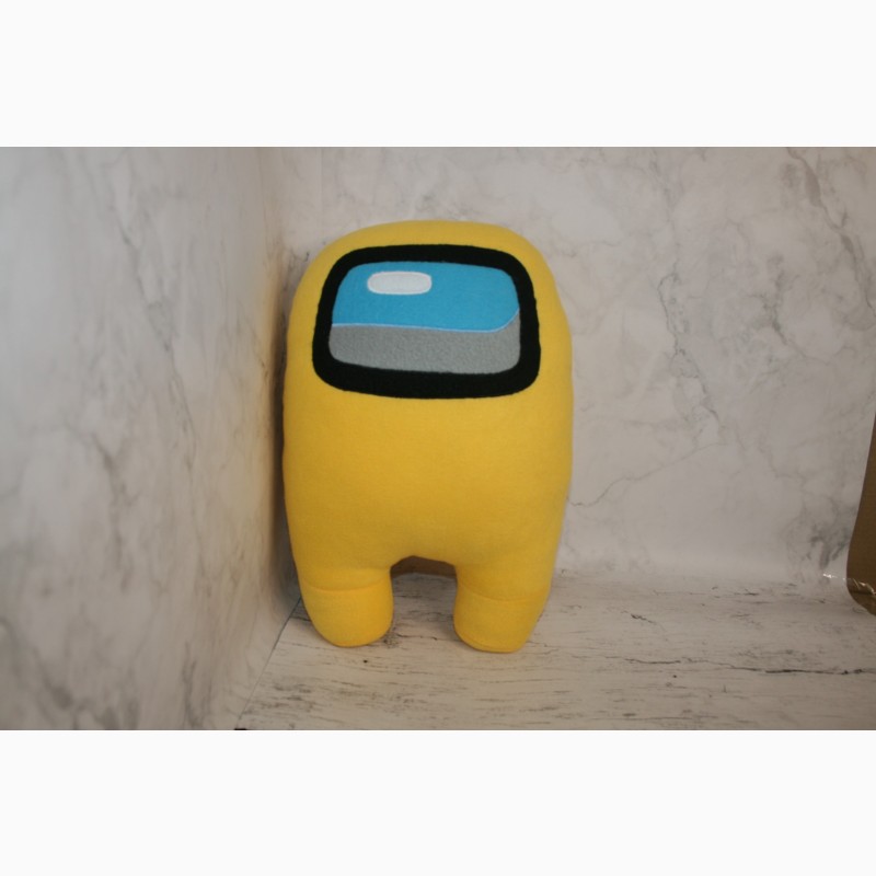 Мягкая игрушка-подушка Космонавт по мотивам популярной игры Among Us