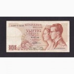 50 франков 1966г. 1407 U 3244. Бельгия