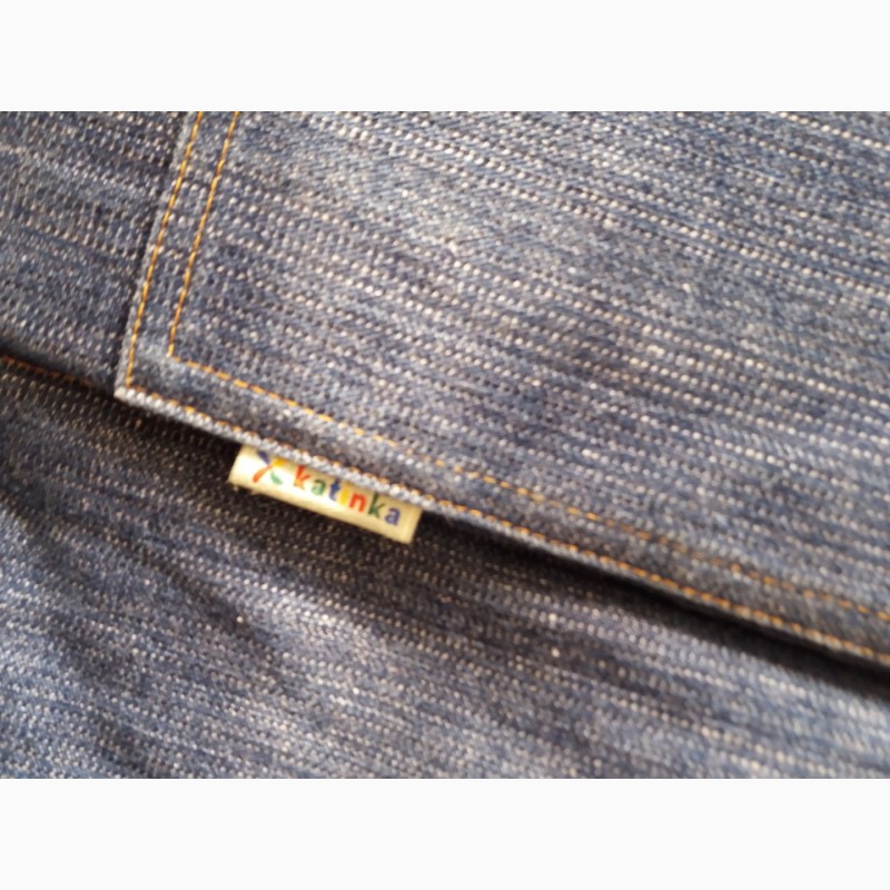 Фото 3. Слінг із джинсової тканини з кільцями