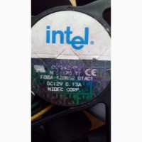 Продам вентилятор Intel DC 12V 0, 13A