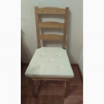 Прода деревяний стіл +4 стільця(з спинкою)