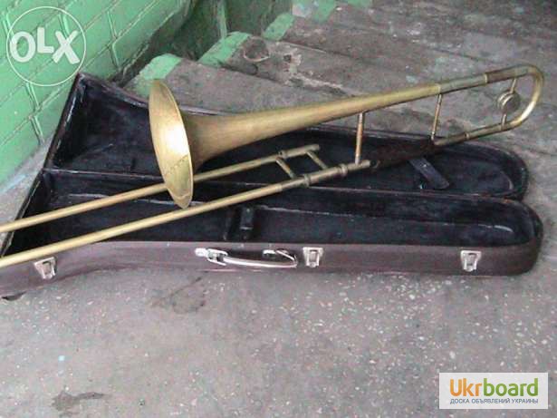 Фото 11. Тромбон Made in GDR ( Германия ).Киев. Украина. Вишнёвое