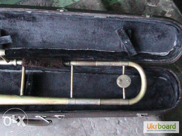 Фото 7. Тромбон Made in GDR ( Германия ).Киев. Украина. Вишнёвое