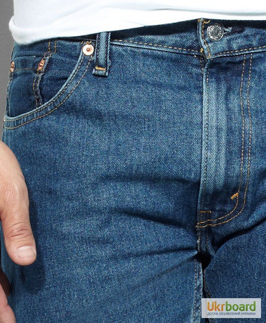 Фото 3. Джинсы Levis 505 Regular Fit Jeans - Dark Stonewash
