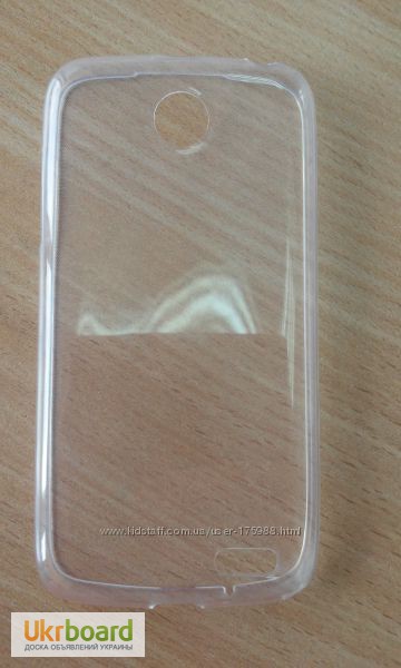 Фото 2. Тонкий силиконовый чехол на Huawei Y5c (Y541-U02) 0.2 мм Подбор чехлов и аксессуаров