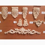 Продам гибкие резные деревянные орнаменты (короны, капители, розетки)