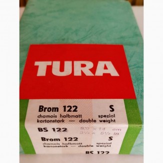 Черно-белая фотобумага TURA BS122 Германия
