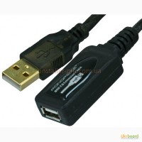 Monoprice USB 2.0 активный кабель 10 м штекер - гнездо