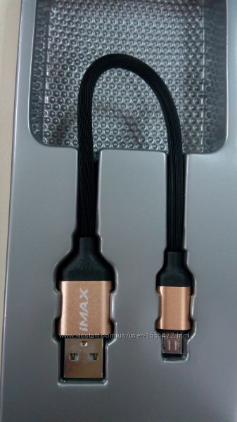 Фото 3. USB дата-кабель коротыш MicroUSB lightning для iPhone 6s 18см USB кабель