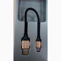 USB дата-кабель коротыш MicroUSB lightning для iPhone 6s 18см USB кабель