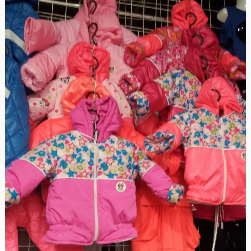 Фото 2. Детские демисезонные куртки Микки Маус от полугода до 2, 5 лет