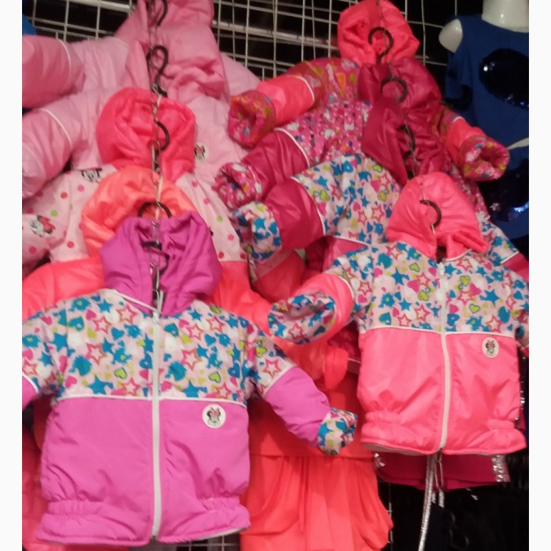 Фото 3. Детские демисезонные куртки Микки Маус от полугода до 2, 5 лет