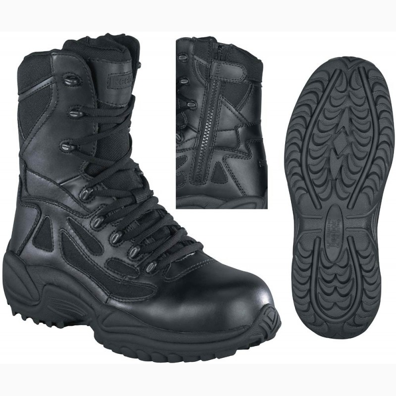 Фото 11. Ботинки, берцы кожаные Reebok Stealth 8 SWAT (БЦ – 017) 47 - 48 размер