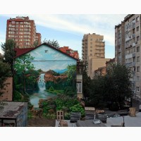 Художественная роспись стен Киев