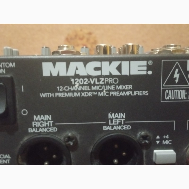 Фото 5. Мікшкрний пульт Mackie VLZ 1202-Pro.Made in USA. Soundcraft/Allen heatch/Alto/Behringer