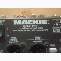 Мікшкрний пульт Mackie VLZ 1202-Pro.Made in USA. Soundcraft/Allen heatch/Alto/Behringer