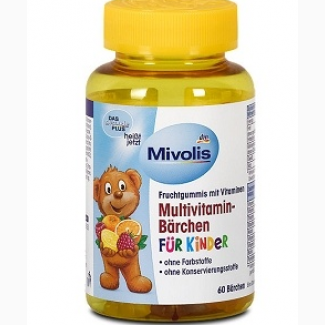 DAS Gesunde Plus Multivitamin-Bärchen 60 шт детский витаминный комплекс