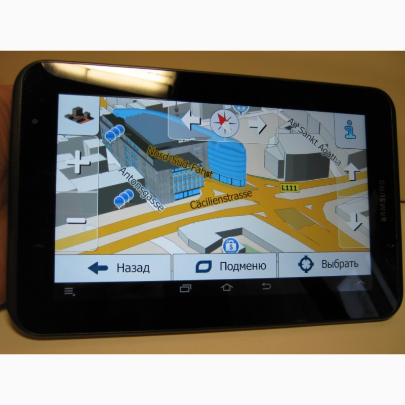 Фото 3. GPS навигатор-планшет Samsung Galaxy Tab IGO Primo(Truck) Украина + Европа