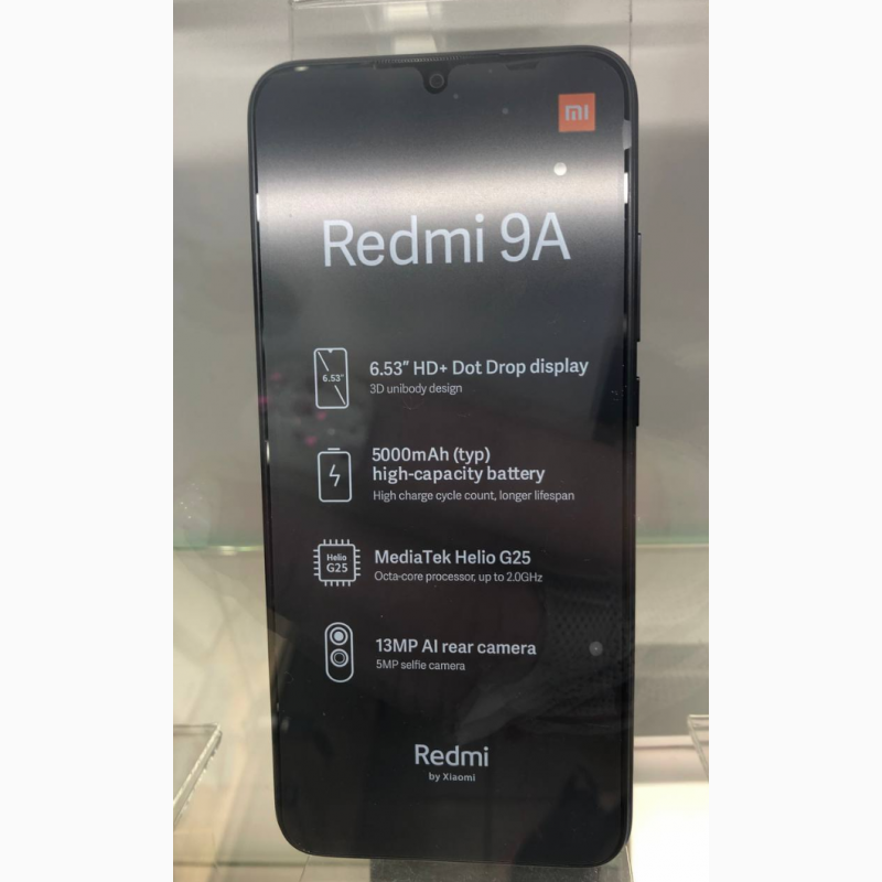Фото 3. Смартфон Xiaomi Redmi 9A 2/32GB 6, 53 – дюймовый дисплей с кинематографическим