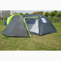 Палатка туристическая, четырех местная палатка, палатка с тамбуром, двухслойная палатка