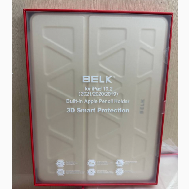 Фото 3. Противоударный Чехол BELK 3D Smart iPad Air 10.9 10th Gen 2022 з підставкою Протиударні
