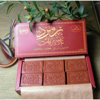 Роскошное натуральное оливковое мыло Nader Barakat с ароматами Royal Oriental 100грамм