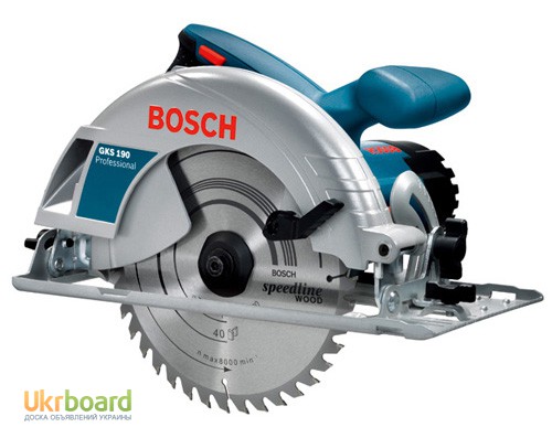 Аренда. Ручные дисковые пилы Bosch GKS 190