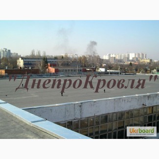 Укладка еврорубероида, мягкая наплавляемая кровля в Павлограде