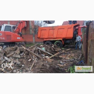 Демонтаж дачного дома снос дачных домов вывоз мусора