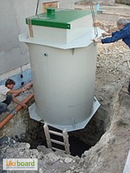 Фото 2. Станция очистки бытовых сточных вод OA3ИC